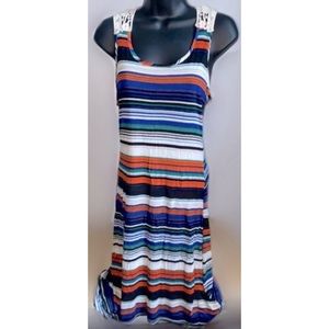 Forever21 Colorful Stripped Dress. Medium Size.